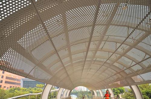 沖孔鋁單板、穿孔鋁單板、鋁幕墻板